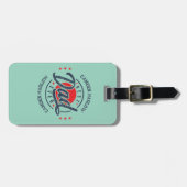  beste vader ooit naam bagagelabel (Voorkant horizontaal)