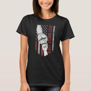Beste vader ooit oom-Amerikaanse vlag voor papa T-shirt