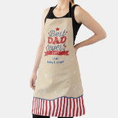 Beste vader ooit patriottisch rood sterretro schort (Insitu)