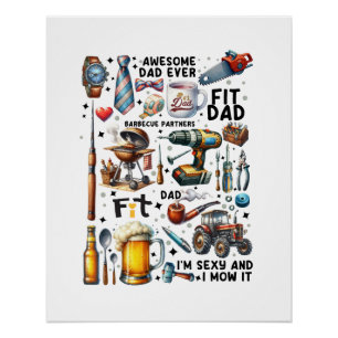 Beste vader ooit perfect poster