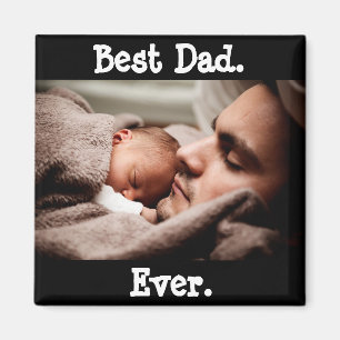 Beste vader ooit Persoonlijke Foto Magnet Magneet