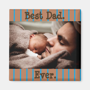 Beste vader ooit Persoonlijke Foto Magnet Magneet
