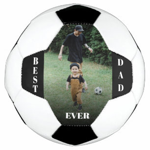Beste vader ooit persoonlijke foto voetbal