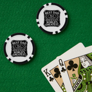 Beste vader ooit poker chips