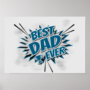 Beste vader ooit poster