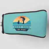 Beste vader ooit retro elke kleur golfheadcover (Voorkant)