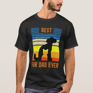 Beste vader ooit, retroflector, eigenaar van de k t-shirt