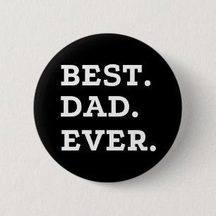 Beste vader ooit ronde button 5,7 cm