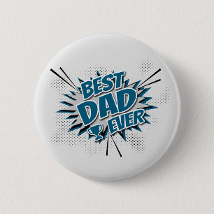 Beste vader ooit ronde button 5,7 cm