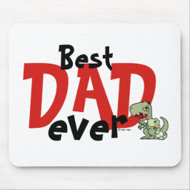 Beste vader ooit roodzwarte tekst Baby Boy vaders  Muismat