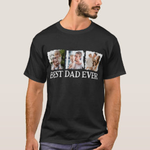 Beste vader ooit, ruimte voor 3 vierkant geüpload t-shirt