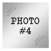 Beste vader ooit Rustic Wood Kubus (Rechts)