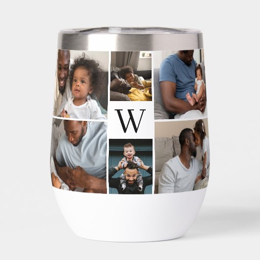 Beste vader ooit script Vaderdag fotocollage (Achterkant)