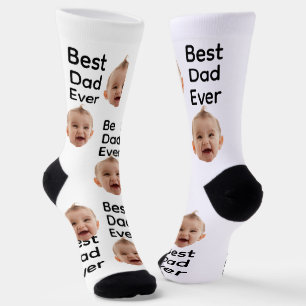 Beste vader ooit sokken, sokken met aangepaste fot