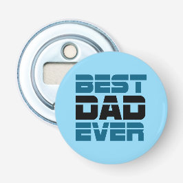 Beste vader ooit T-Shirt Button Flesopener