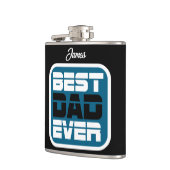 Beste vader ooit T-Shirt Heupfles (Links)