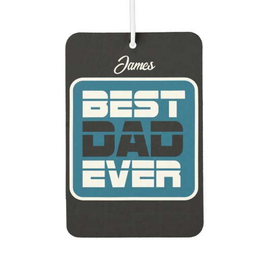 Beste vader ooit T-Shirt Luchtverfrisser (Voorkant)