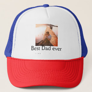 Beste vader ooit toevoegen naam afbeelding vaders trucker pet
