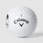 Beste vader ooit Typografie Foto vaderdag Golfballen (Logo)