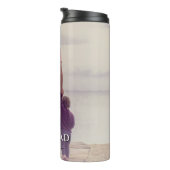 Beste vader ooit Typografie Vader Dag Foto Thermosbeker (Geroteerd rechts)