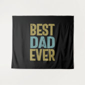 Beste vader ooit | Vader Gift Wandkleed (Voorkant (horizontaal))