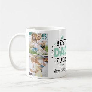 Beste vader ooit Vaderdag 5 foto Koffiemok