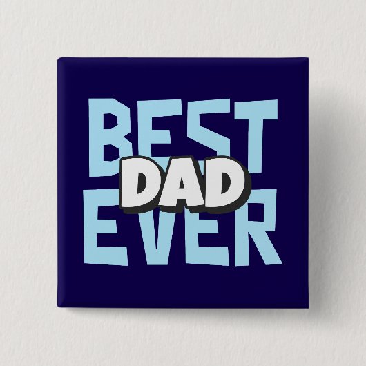 Beste vader ooit | Vaderdag Button (Voorkant)