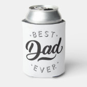 Beste vader ooit Vaderdag Gift Happy Pap Dag Blikjeskoeler (Blikje Achterkant)