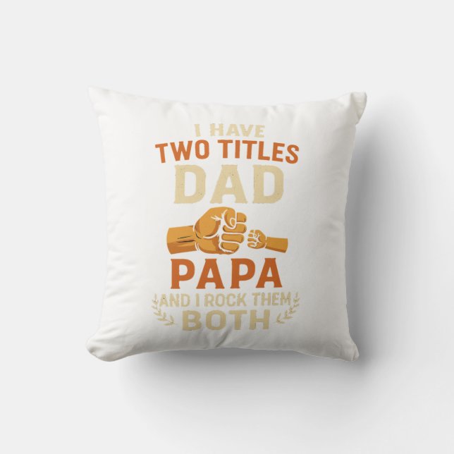 Beste vader ooit -  Vaderdag Ontwerp Kussen (Voorkant)