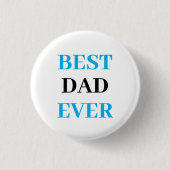 Beste vader ooit - Vaderdag Ronde Button 3,2 Cm (Voorkant)