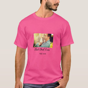 Beste vader ooit vaderdag zoon dochter papa pap p t-shirt