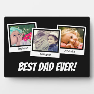 Beste vader ooit vaders Dag Momentopname 3 Foto Co Fotoplaat
