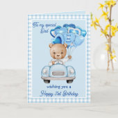 Beste vader ooit verjaardag groet kaart (Gele Bloem)