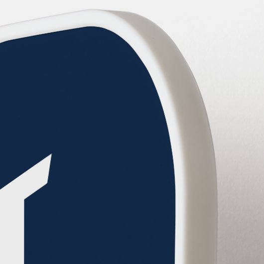 Beste vader ooit | Vet modern marineblauw Pickleball Paddle (Links Detail)