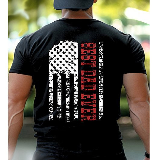 Beste vader ooit  vlag Vaderdag Shirt