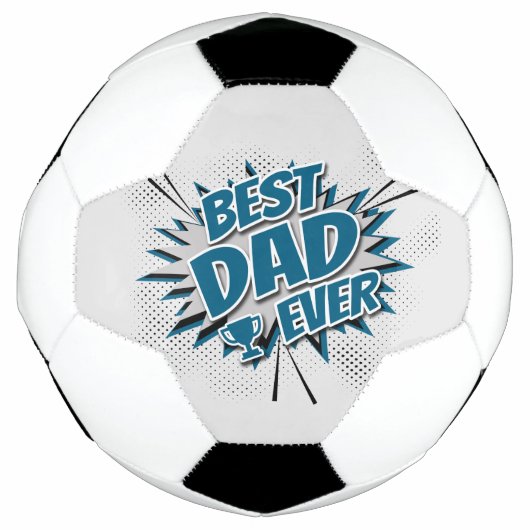 Beste vader ooit voetbal (Voorkant)