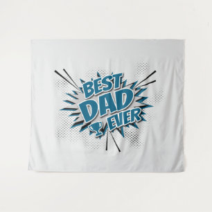 Beste vader ooit wandkleed
