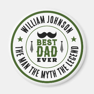 Beste vader ooit  Western Vaderdag Magneet