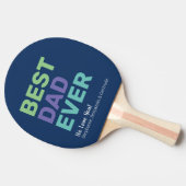 Beste vader ooit - Whimsical Greep Tafeltennisbatje (Zijkant)