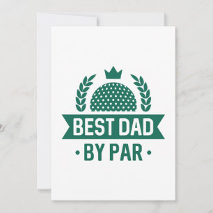 Beste vader op papier bedankkaart