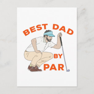 Beste vader op papier briefkaart