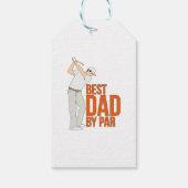Beste vader op papier cadeaulabel (Achterkant)