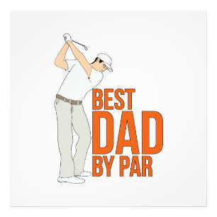 Beste vader op papier foto afdruk