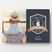 Beste vader op papier | Foto Golf Dad Fotoplaat (voorkant)