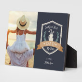 Beste vader op papier | Foto Golf Dad Fotoplaat (Zijkant)