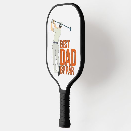 Beste vader op papier pickleball paddle (Links)