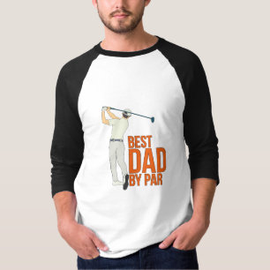 Beste vader op papier t-shirt