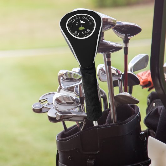 Beste vader op papier | Vaderdag Cadeau Golfheadcover