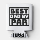 Beste vader op Par Vaderdag Blikjeskoeler (Achterkant)