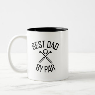 Beste vader per para tweekleurige koffiemok